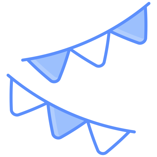 guirlande Icône gratuit