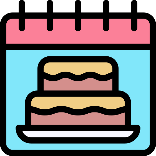 cumpleaños icono gratis