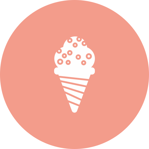 cucurucho de helado icono gratis