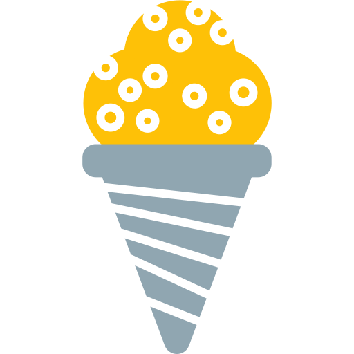 cucurucho de helado icono gratis