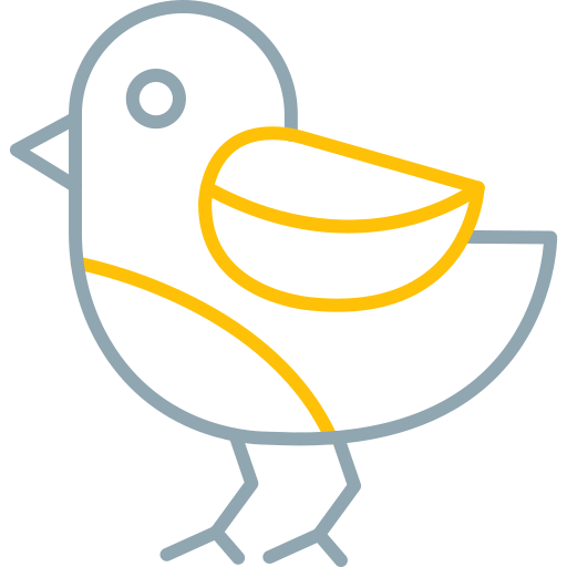 pájaro icono gratis