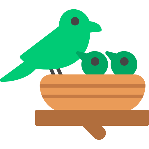 pájaro icono gratis