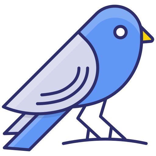 pájaro icono gratis