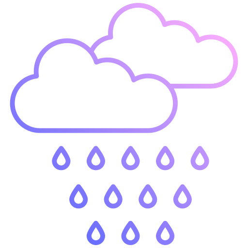 lloviendo icono gratis