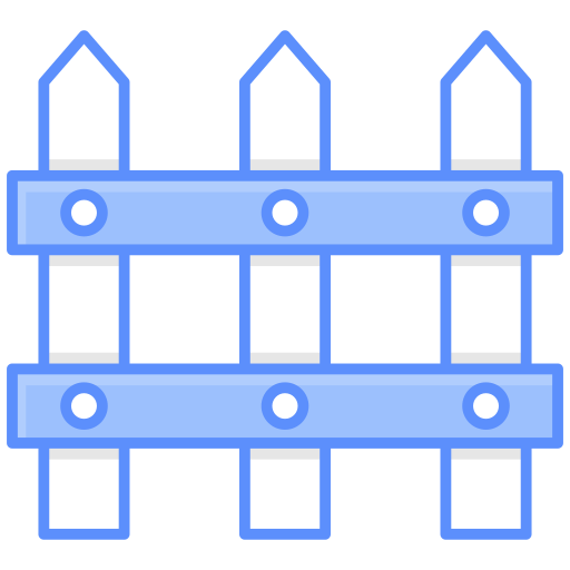 Fence free icon Fence free icon