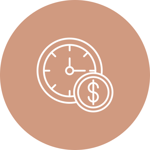 Time is money free icon Time is money free icon
