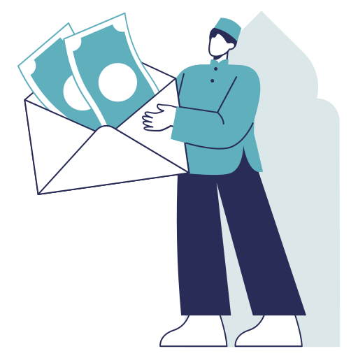 용돈 무료 아이콘