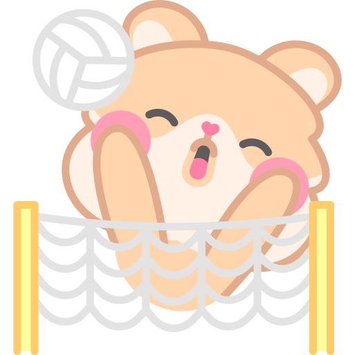 Volleyball Stickers - Free sports and competition Stickers