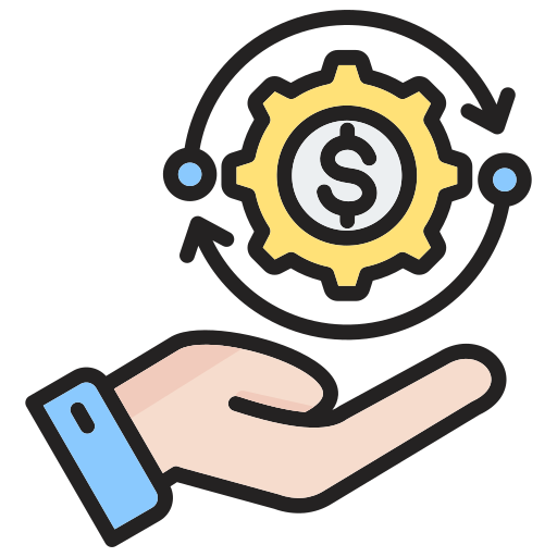 economía icono gratis