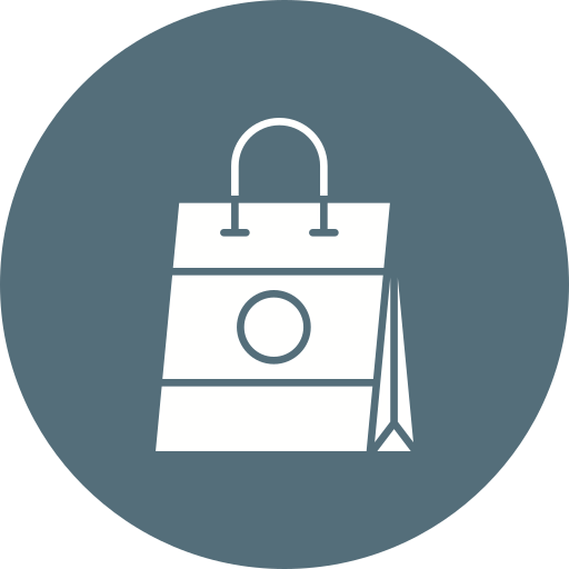 bolsa de producto icono gratis