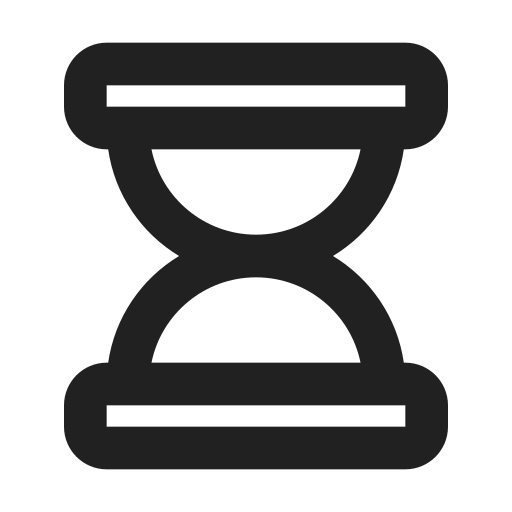 reloj de arena icono gratis