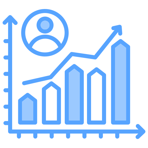 autocrescimento grátis ícone