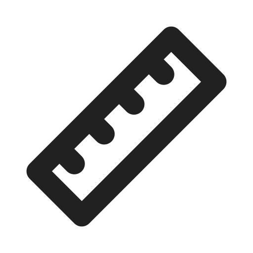Ruler free icon Ruler free icon