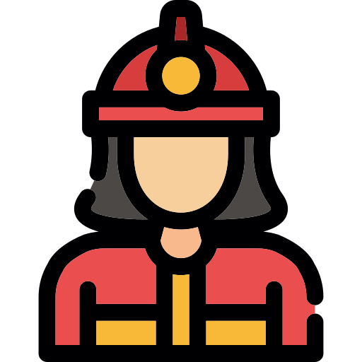 bombero icono gratis