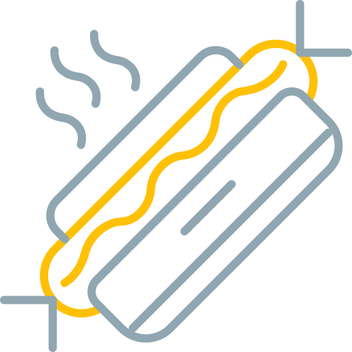 Hot dog free icon
