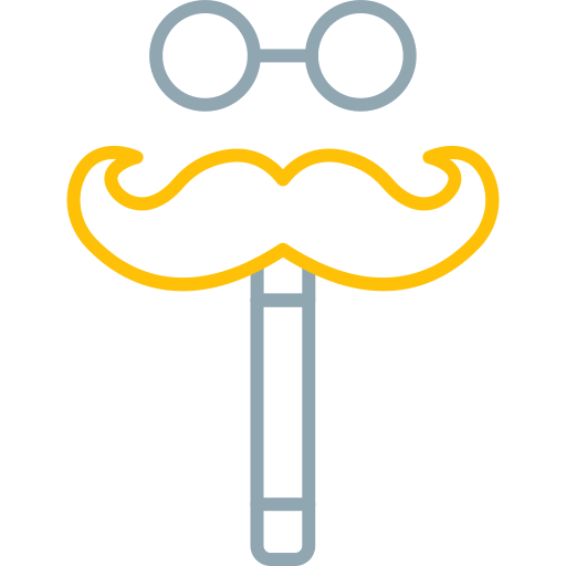 bigode grátis ícone bigode grátis ícone
