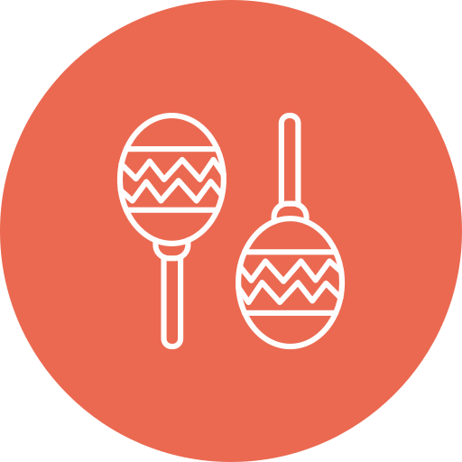 maracas icono gratis