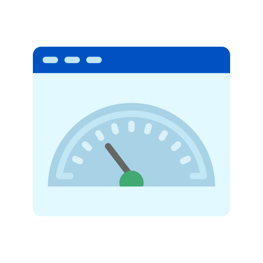 velocidad de página icono gratis