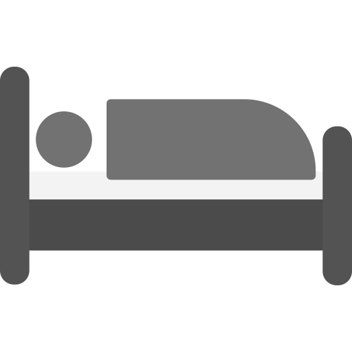 cama individual icono gratis