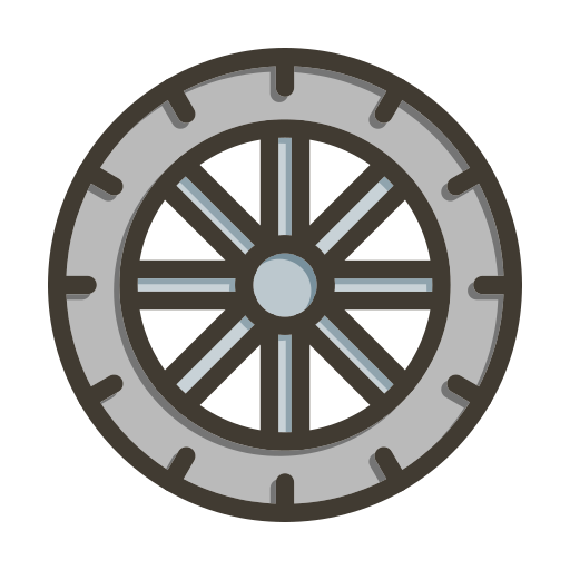 neumático icono gratis