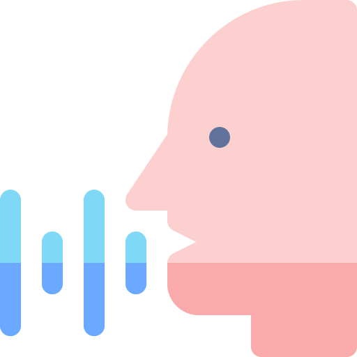 Voice Basic Rounded Flat Icon