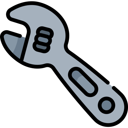 Llave inglesa icono gratis