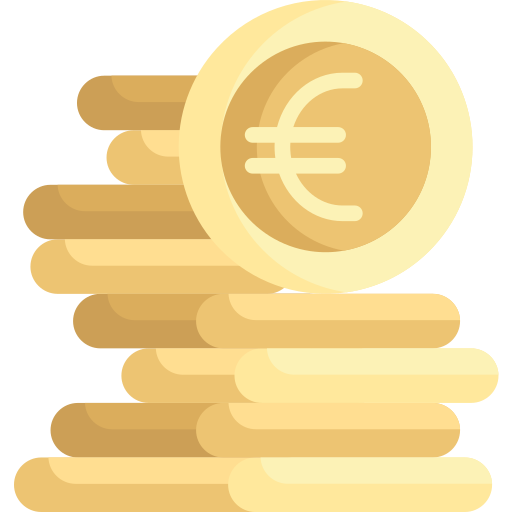 Euro icono gratis