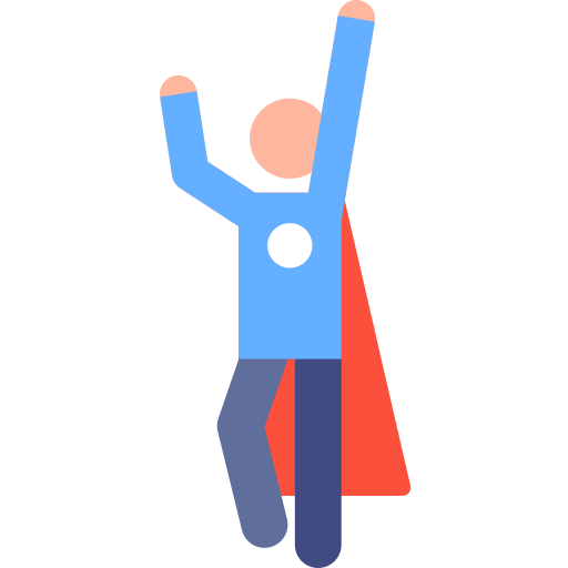 Superhero - Free people icons