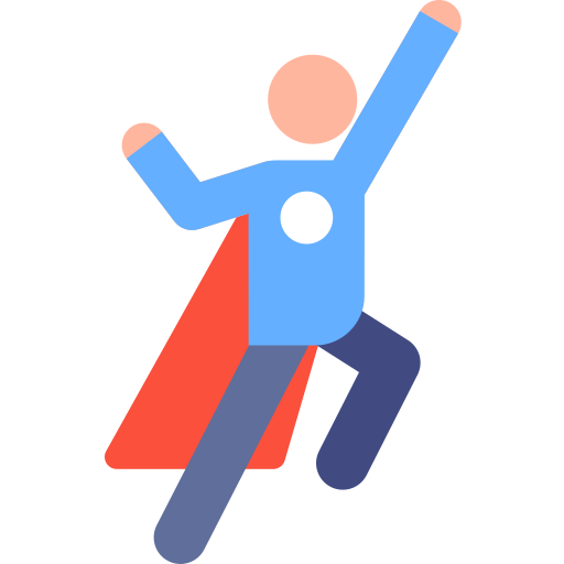 Superhero - Free people icons