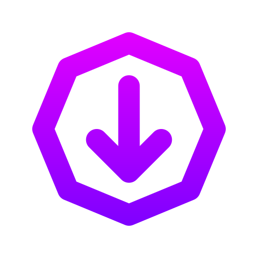 flecha hacia abajo icono gratis