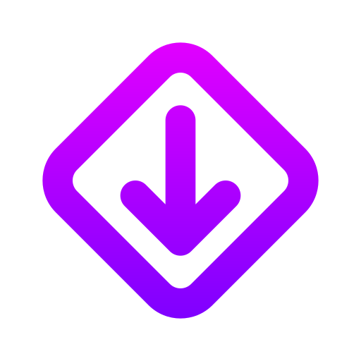 pfeil nach unten kostenlos Icon