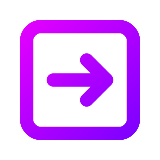 flecha correcta icono gratis
