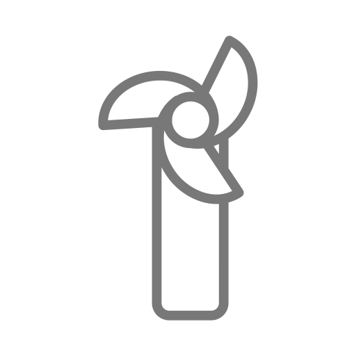Handheld fan free icon