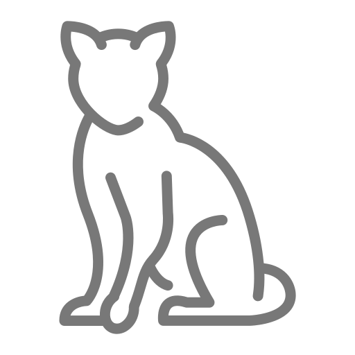 postura del gato icono gratis