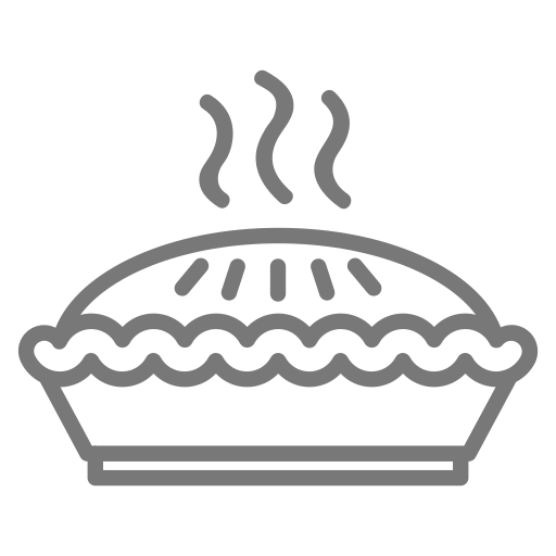 torta assada grátis ícone torta assada grátis ícone