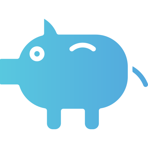 Piggy bank free icon Piggy bank free icon