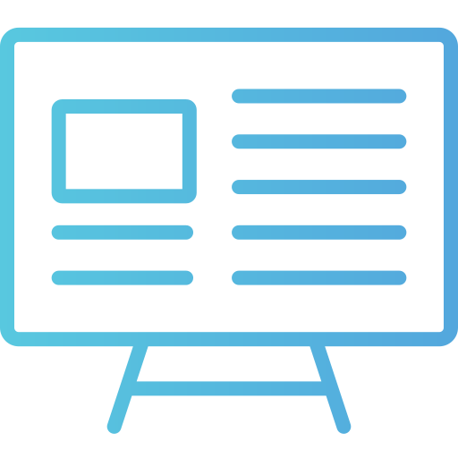 Presentation free icon