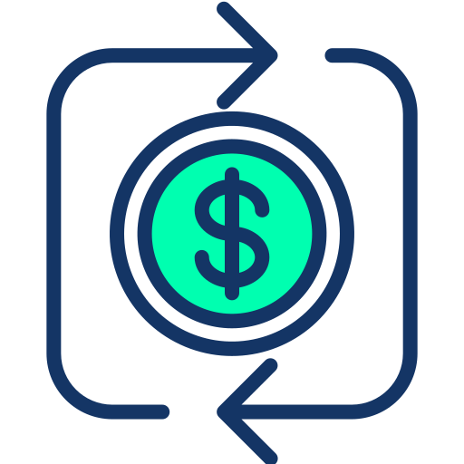 economía icono gratis