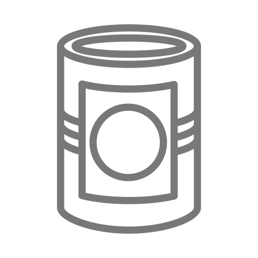 vegetales enlatados icono gratis