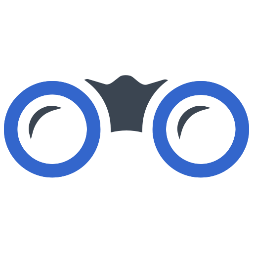 prismáticos icono gratis