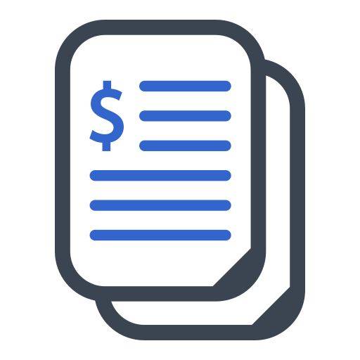 factura icono gratis