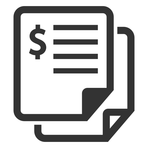 factura icono gratis