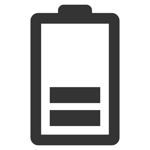 niedriger batteriestatus kostenlos Icon