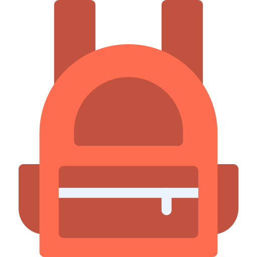 mochila icono gratis