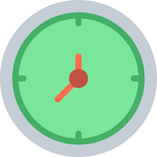 Clock free icon Clock free icon