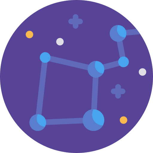 Constelación icono gratis