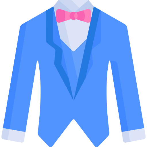 traje de boda icono gratis