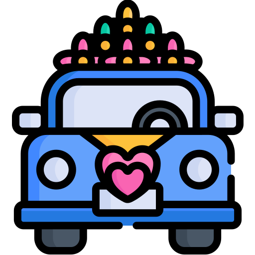 voiture de mariage Icône gratuit voiture de mariage Icône gratuit
