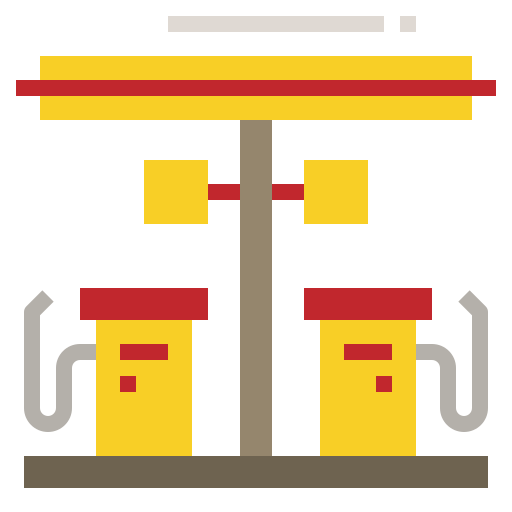 Gasolinera icono gratis