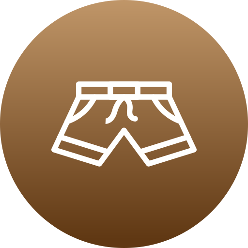 pantalones cortos deportivos icono gratis